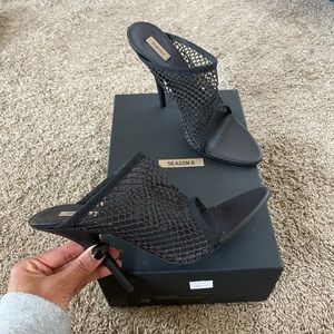 Yeezy season 6 mesh heels
